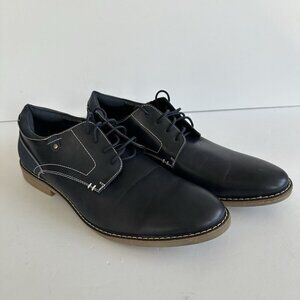 Restoration Memory Foam Men's Oxford Dress Shoes Sz 12M Mitch Navy Blue Corpcore